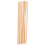 Vintage Decor 20 Pcs Window Edges Trim Triangular Wooden Strip Stick 3