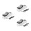 3 Count Kitchen Utensil Set Gadget Sharpen Tool For Cutter Whetstone 7