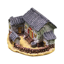1Kunststof Mini Huis Dorpshuis Decor Voor