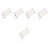 Set Of 5 Writing Brush Black Refillable Pen Calligraphy Student 4