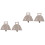 2sets The I Small Bells For Ornament Sheep Cattle 2pcs*2 4