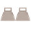 2sets The I Small Bells For Ornament Sheep Cattle 2pcs*2 10