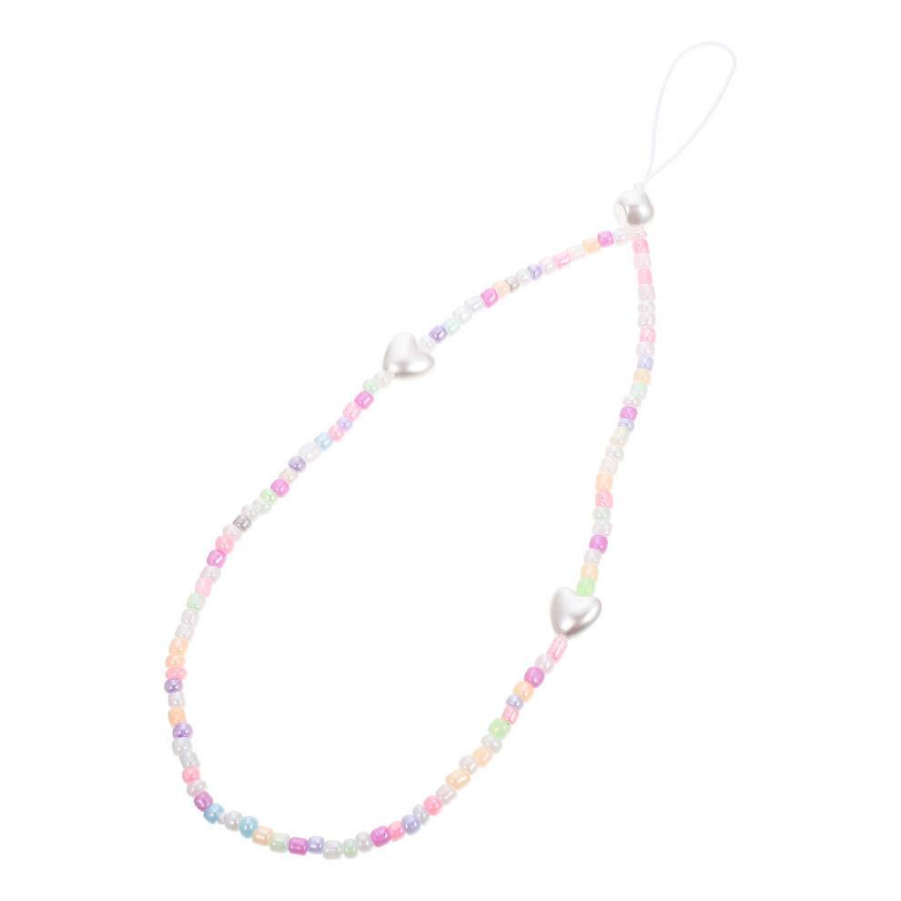 2 Count Phone Lanyard Wrist Strap Universal Cellphone Beaded Chain 3583931208594