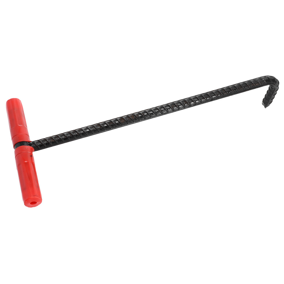 3 Pcs T-Shaped Manhole Cover Hook For Sewer Rolling Door Lifting 3583931208525