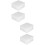 2 Count Dvd Disc Storage Clear Cd Holder Single Organizer For Discs 3
