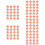 100 Pcs Pentagram Patch Polyester Rhinestones Sticker 10