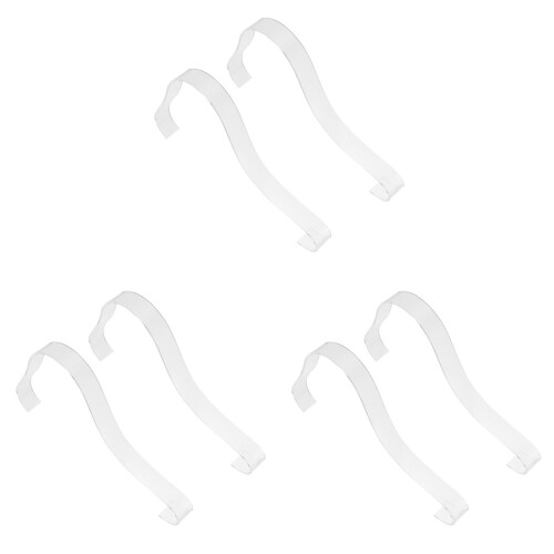15Pcs See-Through Acrylic Sandals Support Shelf for Shoe Display 2