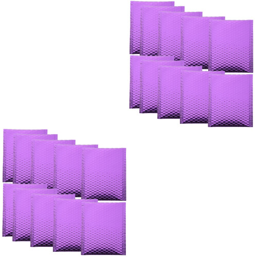 2 Pieces Mailing Bags Self-Sealing Bubble Buble Mailers Envelopes 2