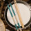 2Pairs Versatile Drumsticks for Drums Assorted Color Bass Drum Mallets 10