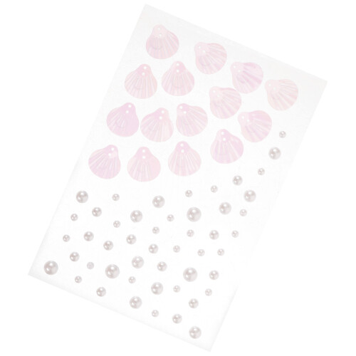 3 Sheets Self Adhesive Face Gems Stickers for Festivals 1
