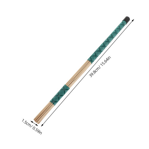 2Pairs Versatile Drumsticks for Drums Assorted Color Bass Drum Mallets 2