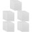 30 Sheets Sticky Foam Sheets Double Sided Adhesive Foam Sticky Strips 8
