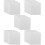 30 Sheets Sticky Foam Sheets Double Sided Adhesive Foam Sticky Strips 10