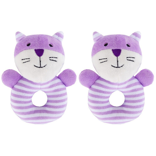 2pcs Purple Puzzle Newborn The Bell 1