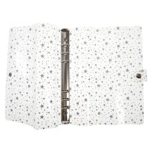 5pcs Binder Loose-Leaf Book Button Plastic