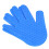 3 Pairs Colored Handprint Patches Massage Point Sheets Blue 11