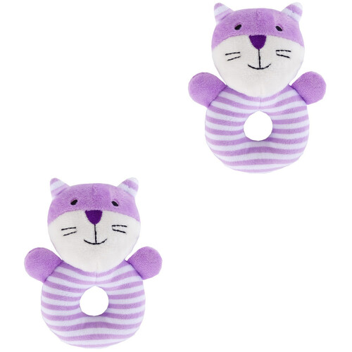 2pcs Purple Puzzle Newborn The Bell 2
