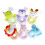 2pcs Purple Puzzle Newborn The Bell 9