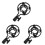 3 Count Microphone Shock Mount Vibration Reduction Equipment 2