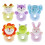 2pcs Purple Puzzle Newborn The Bell 8