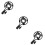 3 Count Microphone Shock Mount Vibration Reduction Equipment 9