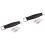 2Pcs Guitar Speaker Pu Handle Vintage Amplifier Strap Black 4