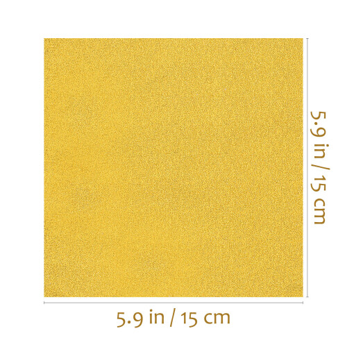 400 Pcs Golden Chocolate Candy Craft Paper 1