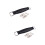 2Pcs Guitar Speaker Pu Handle Vintage Amplifier Strap Black 7