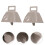 2sets The I Small Bells For Ornament Sheep Cattle 2pcs*2 8