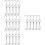20 Pcs Pancetta Stainless Steel Meat Hook Hanging 7