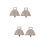 2sets The I Small Bells For Ornament Sheep Cattle 2pcs*2 7
