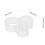 4pcs Door Handle Protector Covers Safety Bumper Stoppers Knob Covers 2