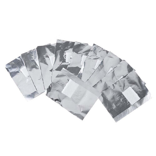 500 Pcs Aluminum Foil Manicure