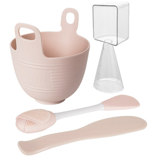 Set Per Maschere Te Ciotola Bastoncini Cucchiaini