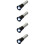 4pcs Hand Held Egg Lamp Aluminum Alloy Handheld Egg Tester 8