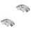500 Pcs Aluminum Foil Manicure 3