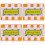 4Pcs Plastic Guitar Tuner Pitch Pipe Replacement Part 10