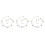 3 Pcs Simple Style Dainty Ankle Chain Elegant Bracelet Silver 4
