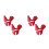4Pz Sollevatori Coperchio Pentola Rosso Silicone Antisgocciolio Casa 10