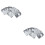 500 Pcs Aluminum Foil Manicure 6