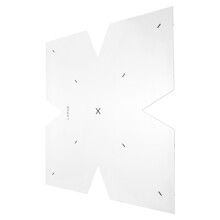 Righello Per Patchwork E Cucito Acrilico Bianco Decorativo