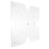 Righello Per Patchwork E Cucito Acrilico Bianco Decorativo 9