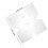 Righello Per Patchwork E Cucito Acrilico Bianco Decorativo 2