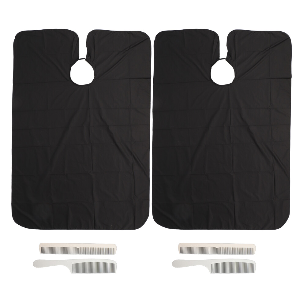 Friseurumhang-Set, Haarschneideumhang, 2-teilig,