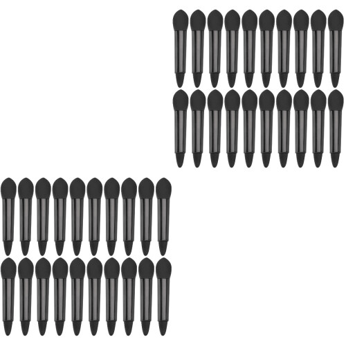 2 Sets 20pcs Lip Stick Plastic Handle Cosmetics Make Up 2