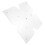 Righello Per Patchwork E Cucito Acrilico Bianco Decorativo 5