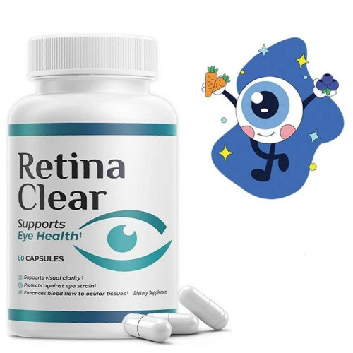 Vision Support Vegan Capsules - Prevents Eye Fatigue, Improves Visual Focus 60Ct