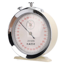 Mechanical Stopwatch Round Chronograph Timer Start Pause Reset Buttons For Running Cycling Physics Teaching Competitions