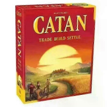 English version catan board game puzzle leisure toy game card 25th anniversary edition playing games 2-8 people party card games Gifts