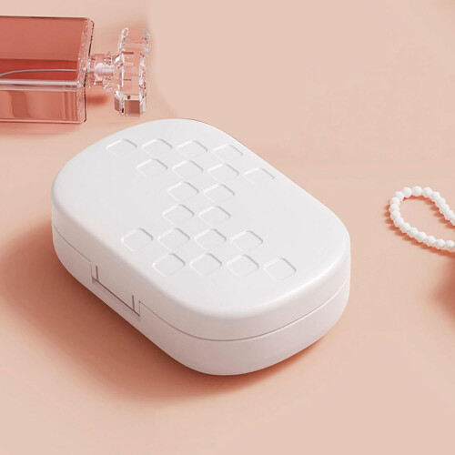 Portable Ultrasonic Cleaner for Soft Lenses  5 Modes LED Display White 1
